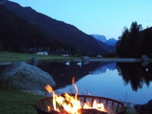 ...Night comes to the valley, and the cold.